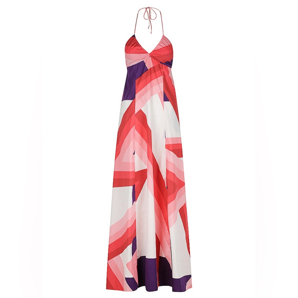 SWF TIE UP MAXI DRESS